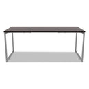 Alera® wholesale. Alera Open Office Desk Series Adjustable O-leg Desk Base, 30" Deep, Silver. HSD Wholesale: Janitorial Supplies, Breakroom Supplies, Office Supplies.