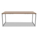 Alera® wholesale. Alera Open Office Desk Series Adjustable O-leg Desk Base, 30" Deep, Silver. HSD Wholesale: Janitorial Supplies, Breakroom Supplies, Office Supplies.