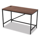 Alera® wholesale. Industrial Series Table Desk, 47.25" X 23.63" X 29.5", Modern Walnut. HSD Wholesale: Janitorial Supplies, Breakroom Supplies, Office Supplies.