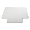 Alera® wholesale. Occasional Use Studded Chair Mat For Flat Pile Carpet, 36 X 48, Lipped, Clear. HSD Wholesale: Janitorial Supplies, Breakroom Supplies, Office Supplies.