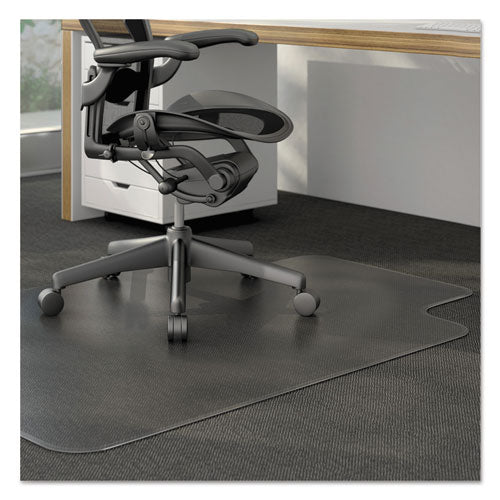 Alera® wholesale. Moderate Use Studded Chair Mat For Low Pile Carpet, 36 X 48, Lipped, Clear. HSD Wholesale: Janitorial Supplies, Breakroom Supplies, Office Supplies.