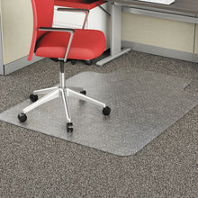 Load image into Gallery viewer, Alera® wholesale. Occasional Use Studded Chair Mat For Flat Pile Carpet, 45 X 53, Wide Lipped, Clear. HSD Wholesale: Janitorial Supplies, Breakroom Supplies, Office Supplies.