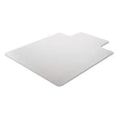 Alera® wholesale. Occasional Use Studded Chair Mat For Flat Pile Carpet, 45 X 53, Wide Lipped, Clear. HSD Wholesale: Janitorial Supplies, Breakroom Supplies, Office Supplies.