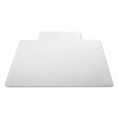 Alera® wholesale. Occasional Use Studded Chair Mat For Flat Pile Carpet, 45 X 53, Wide Lipped, Clear. HSD Wholesale: Janitorial Supplies, Breakroom Supplies, Office Supplies.