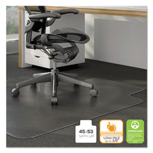 Load image into Gallery viewer, Alera® wholesale. Moderate Use Studded Chair Mat For Low Pile Carpet, 45 X 53, Wide Lipped, Clear. HSD Wholesale: Janitorial Supplies, Breakroom Supplies, Office Supplies.