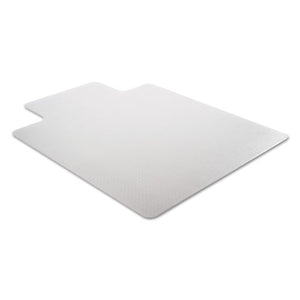 Alera® wholesale. Moderate Use Studded Chair Mat For Low Pile Carpet, 45 X 53, Wide Lipped, Clear. HSD Wholesale: Janitorial Supplies, Breakroom Supplies, Office Supplies.