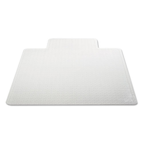 Alera® wholesale. Moderate Use Studded Chair Mat For Low Pile Carpet, 45 X 53, Wide Lipped, Clear. HSD Wholesale: Janitorial Supplies, Breakroom Supplies, Office Supplies.