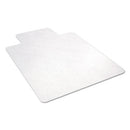 Alera® wholesale. All Day Use Non-studded Chair Mat For Hard Floors, 45 X 53, Wide Lipped, Clear. HSD Wholesale: Janitorial Supplies, Breakroom Supplies, Office Supplies.