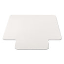 Alera® wholesale. All Day Use Non-studded Chair Mat For Hard Floors, 45 X 53, Wide Lipped, Clear. HSD Wholesale: Janitorial Supplies, Breakroom Supplies, Office Supplies.
