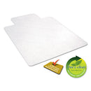 Alera® wholesale. All Day Use Non-studded Chair Mat For Hard Floors, 45 X 53, Wide Lipped, Clear. HSD Wholesale: Janitorial Supplies, Breakroom Supplies, Office Supplies.