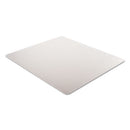 Alera® wholesale. Moderate Use Studded Chair Mat For Low Pile Carpet, 46 X 60, Rectangular, Clear. HSD Wholesale: Janitorial Supplies, Breakroom Supplies, Office Supplies.