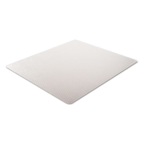Alera® wholesale. Moderate Use Studded Chair Mat For Low Pile Carpet, 46 X 60, Rectangular, Clear. HSD Wholesale: Janitorial Supplies, Breakroom Supplies, Office Supplies.