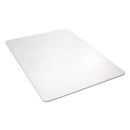 Alera® wholesale. All Day Use Non-studded Chair Mat For Hard Floors, 46 X 60, Rectangular, Clear. HSD Wholesale: Janitorial Supplies, Breakroom Supplies, Office Supplies.