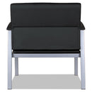 Alera® wholesale. Alera Metalounge Series Bariatric Guest Chair, 30.51'' X 26.96'' X 33.46'', Black Seat-black Back, Silver Base. HSD Wholesale: Janitorial Supplies, Breakroom Supplies, Office Supplies.