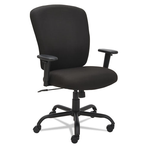 Alera® wholesale. Alera Mota Series Big And Tall Chair, Supports Up To 450 Lbs, Black Seat-black Back, Black Base. HSD Wholesale: Janitorial Supplies, Breakroom Supplies, Office Supplies.