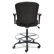 Load image into Gallery viewer, Alera® wholesale. Alera Mota Series Big And Tall Stool, 32.67&quot; Seat Height, Supports Up To 450 Lbs, Black Seat-black Back, Black Base. HSD Wholesale: Janitorial Supplies, Breakroom Supplies, Office Supplies.