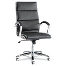Alera® wholesale. Alera Neratoli High-back Slim Profile Chair, Supports Up To 275 Lbs, Black Seat-black Back, Chrome Base. HSD Wholesale: Janitorial Supplies, Breakroom Supplies, Office Supplies.