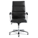 Alera® wholesale. Alera Neratoli High-back Slim Profile Chair, Supports Up To 275 Lbs, Black Seat-black Back, Chrome Base. HSD Wholesale: Janitorial Supplies, Breakroom Supplies, Office Supplies.