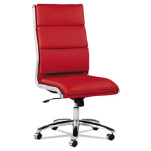 Load image into Gallery viewer, Alera® wholesale. Alera Neratoli High-back Slim Profile Chair, Supports Up To 275 Lbs, Red Seat-red Back, Chrome Base. HSD Wholesale: Janitorial Supplies, Breakroom Supplies, Office Supplies.