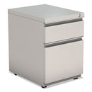 Alera® wholesale. 2-drawer Metal Pedestal Box File With Full Length Pull, 14.96w X 19.29d X 21.65h, Light Gray. HSD Wholesale: Janitorial Supplies, Breakroom Supplies, Office Supplies.