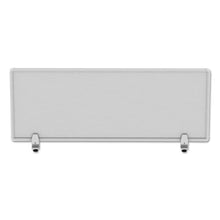 Load image into Gallery viewer, Alera® wholesale. Polycarbonate Privacy Panel, 47w X 0.50d X 18h, Silver-clear. HSD Wholesale: Janitorial Supplies, Breakroom Supplies, Office Supplies.