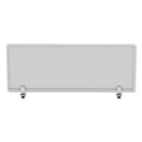Alera® wholesale. Polycarbonate Privacy Panel, 47w X 0.50d X 18h, Silver-clear. HSD Wholesale: Janitorial Supplies, Breakroom Supplies, Office Supplies.