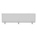 Alera® wholesale. Polycarbonate Privacy Panel, 65w X 0.50d X 18h, Silver-clear. HSD Wholesale: Janitorial Supplies, Breakroom Supplies, Office Supplies.