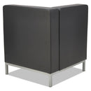 Alera® wholesale. Alera Qub Series Corner Sectional, 26.38w X 26.38d X 30.5h, Black. HSD Wholesale: Janitorial Supplies, Breakroom Supplies, Office Supplies.