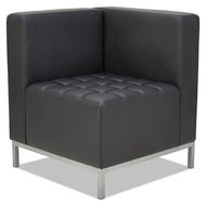 Alera® wholesale. Alera Qub Series Corner Sectional, 26.38w X 26.38d X 30.5h, Black. HSD Wholesale: Janitorial Supplies, Breakroom Supplies, Office Supplies.