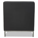 Alera® wholesale. Alera Qub Series Armless L Sectional, 26.38w X 26.38d X 30.5h, Black. HSD Wholesale: Janitorial Supplies, Breakroom Supplies, Office Supplies.