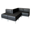 Alera® wholesale. Alera Qub Series Ottoman, 26.38w X 21.5d X 17.5h, Black. HSD Wholesale: Janitorial Supplies, Breakroom Supplies, Office Supplies.