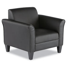 Load image into Gallery viewer, Alera® wholesale. Alera Reception Lounge Sofa Series Club Chair, 35.43&#39;&#39; X 30.70&#39;&#39; X 32.28&#39;&#39;, Black Seat-black Back, Black Base. HSD Wholesale: Janitorial Supplies, Breakroom Supplies, Office Supplies.