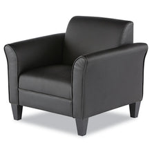 Load image into Gallery viewer, Alera® wholesale. Alera Reception Lounge Sofa Series Club Chair, 35.43&#39;&#39; X 30.70&#39;&#39; X 32.28&#39;&#39;, Black Seat-black Back, Black Base. HSD Wholesale: Janitorial Supplies, Breakroom Supplies, Office Supplies.