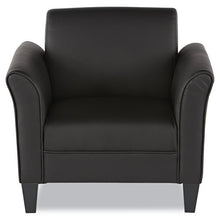 Load image into Gallery viewer, Alera® wholesale. Alera Reception Lounge Sofa Series Club Chair, 35.43&#39;&#39; X 30.70&#39;&#39; X 32.28&#39;&#39;, Black Seat-black Back, Black Base. HSD Wholesale: Janitorial Supplies, Breakroom Supplies, Office Supplies.