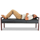 Alera® wholesale. Alera Reception Lounge Wl Series Bench, 65.75 X 22.25 X 22.88, Black-mahogany. HSD Wholesale: Janitorial Supplies, Breakroom Supplies, Office Supplies.