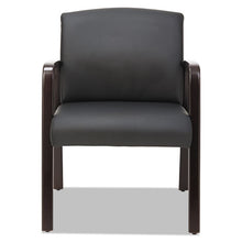 Load image into Gallery viewer, Alera® wholesale. Alera Reception Lounge Wl Series Guest Chair, 24.21&#39;&#39; X 26.14&#39;&#39; X 32.67&#39;&#39;, Black Seat-black Back, Espresso Base. HSD Wholesale: Janitorial Supplies, Breakroom Supplies, Office Supplies.
