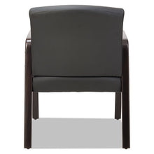Load image into Gallery viewer, Alera® wholesale. Alera Reception Lounge Wl Series Guest Chair, 24.21&#39;&#39; X 26.14&#39;&#39; X 32.67&#39;&#39;, Black Seat-black Back, Espresso Base. HSD Wholesale: Janitorial Supplies, Breakroom Supplies, Office Supplies.