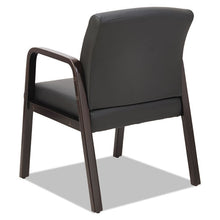 Load image into Gallery viewer, Alera® wholesale. Alera Reception Lounge Wl Series Guest Chair, 24.21&#39;&#39; X 26.14&#39;&#39; X 32.67&#39;&#39;, Black Seat-black Back, Espresso Base. HSD Wholesale: Janitorial Supplies, Breakroom Supplies, Office Supplies.