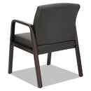 Alera® wholesale. Alera Reception Lounge Wl Series Guest Chair, 24.21'' X 26.14'' X 32.67'', Black Seat-black Back, Espresso Base. HSD Wholesale: Janitorial Supplies, Breakroom Supplies, Office Supplies.