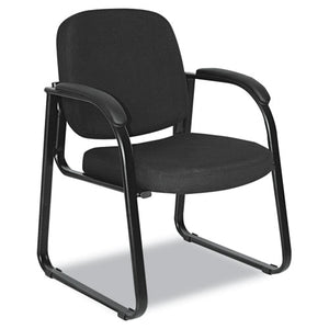 Alera® wholesale. Alera Genaro Series Half-back Sled Base Guest Chair, 24.63" X 26.63" X 34", Black Seat-black Back, Black Base. HSD Wholesale: Janitorial Supplies, Breakroom Supplies, Office Supplies.