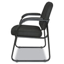 Alera® wholesale. Alera Genaro Series Half-back Sled Base Guest Chair, 24.63" X 26.63" X 34", Black Seat-black Back, Black Base. HSD Wholesale: Janitorial Supplies, Breakroom Supplies, Office Supplies.