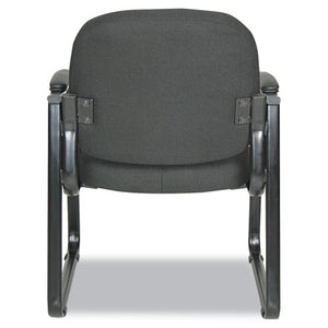 Alera® wholesale. Alera Genaro Series Half-back Sled Base Guest Chair, 24.63" X 26.63" X 34", Black Seat-black Back, Black Base. HSD Wholesale: Janitorial Supplies, Breakroom Supplies, Office Supplies.
