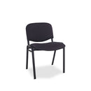 Alera® wholesale. Alera Continental Series Stacking Chairs, Black Seat-black Back, Black Base, 4-carton. HSD Wholesale: Janitorial Supplies, Breakroom Supplies, Office Supplies.