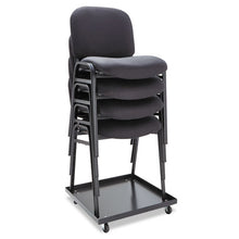 Load image into Gallery viewer, Alera® wholesale. Alera Continental Series Stacking Chairs, Black Seat-black Back, Black Base, 4-carton. HSD Wholesale: Janitorial Supplies, Breakroom Supplies, Office Supplies.