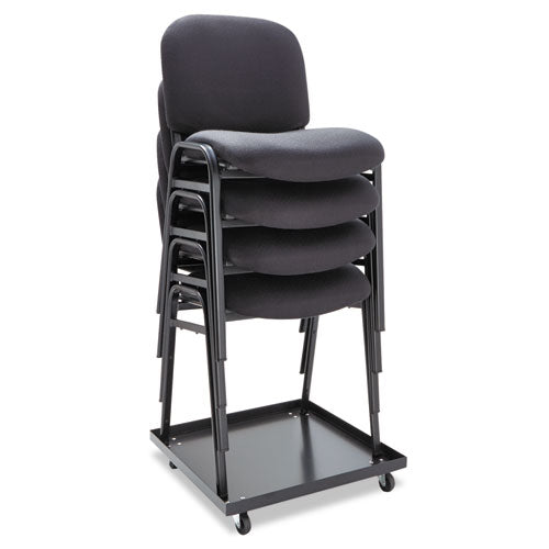 Alera® wholesale. Alera Continental Series Stacking Chairs, Black Seat-black Back, Black Base, 4-carton. HSD Wholesale: Janitorial Supplies, Breakroom Supplies, Office Supplies.