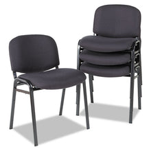 Load image into Gallery viewer, Alera® wholesale. Alera Continental Series Stacking Chairs, Black Seat-black Back, Black Base, 4-carton. HSD Wholesale: Janitorial Supplies, Breakroom Supplies, Office Supplies.