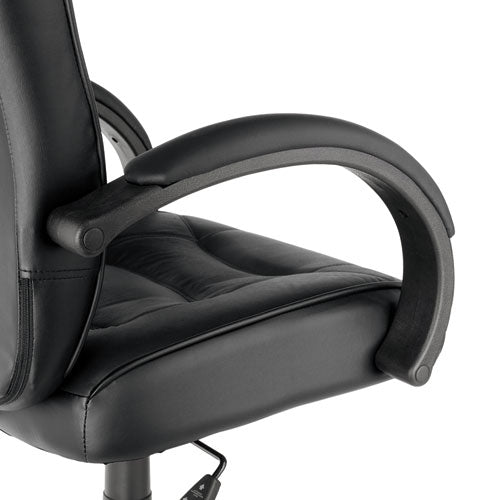 Alera® wholesale. Alera Strada Series High-back Swivel-tilt Top-grain Leather Chair, Supports Up To 275 Lbs, Black Seat-black Back, Black Base. HSD Wholesale: Janitorial Supplies, Breakroom Supplies, Office Supplies.