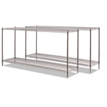 Load image into Gallery viewer, Alera® wholesale. Ba Plus Wire Shelving Kit, 4 Shelves, 72&quot; X 18&quot; X 72&quot;, Black Anthracite Plus. HSD Wholesale: Janitorial Supplies, Breakroom Supplies, Office Supplies.