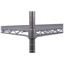 Load image into Gallery viewer, Alera® wholesale. Ba Plus Wire Shelving Kit, 4 Shelves, 72&quot; X 18&quot; X 72&quot;, Black Anthracite Plus. HSD Wholesale: Janitorial Supplies, Breakroom Supplies, Office Supplies.