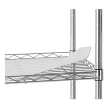 Load image into Gallery viewer, Alera® wholesale. 3-shelf Wire Cart With Liners, 24w X 16d X 39h, Silver, 500-lb Capacity. HSD Wholesale: Janitorial Supplies, Breakroom Supplies, Office Supplies.